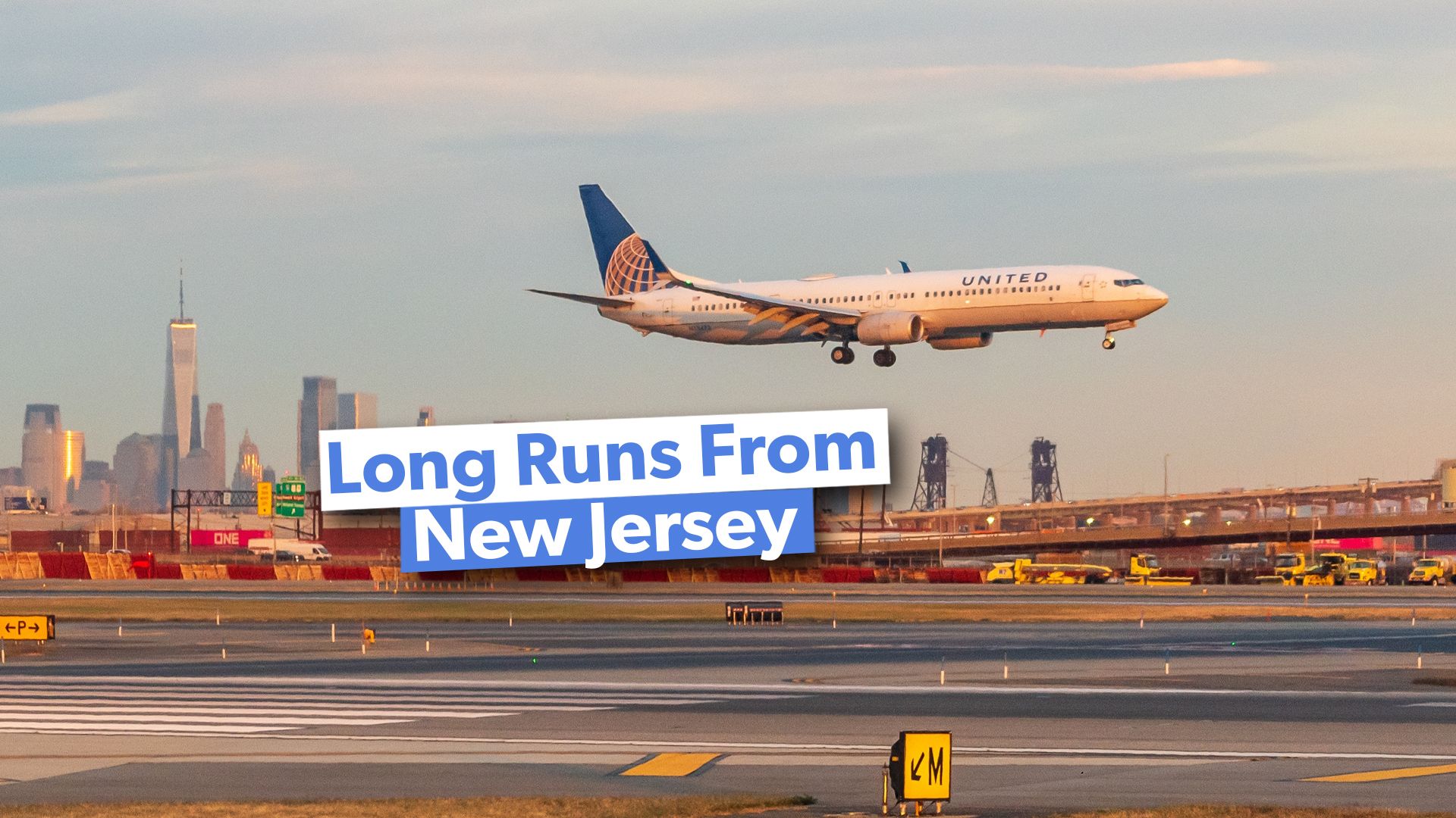 United Airlines의 10 개의 가장 긴 보잉 737-900er Newark에서 노선