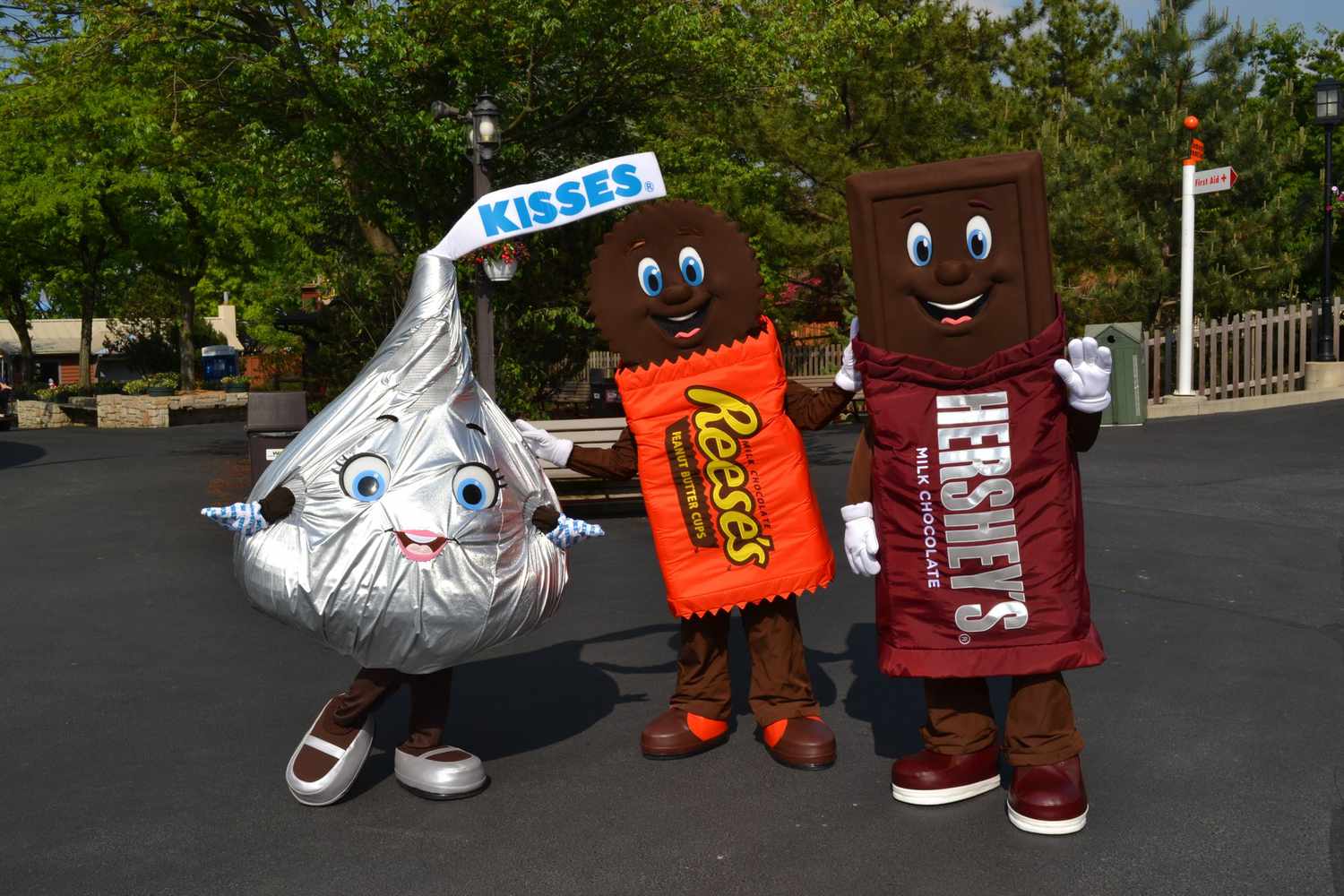 Hersheypark에는 달콤한 코스터가 있습니다