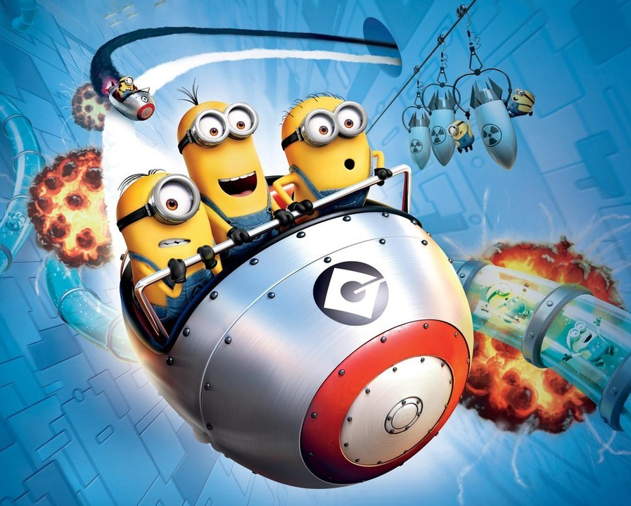 Universal 's Despicable Me 타기